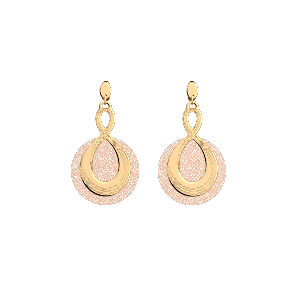 Cuir boucle d sales oreille georgette